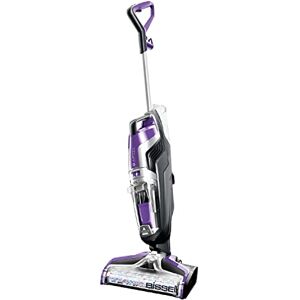 BISSELL CrossWave Pet Pro Hard Floor Cleaner Wet & Dry Vacuum 3-in-1 Multi-Surface Floor Cleaner for Wood, Tile, Laminate & Area Rugs Perfect for Pet Owners 2224E Purple