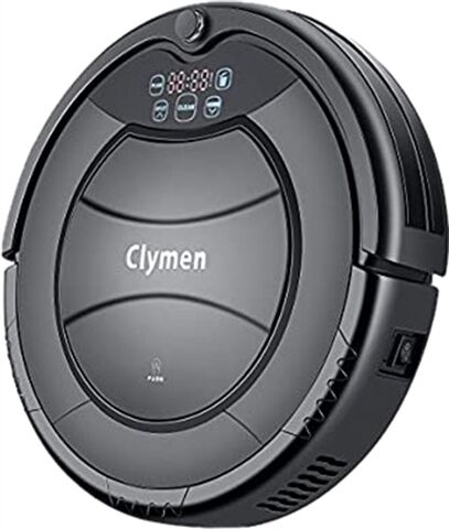 Refurbished: Clymen Q7 Robot Vacuum Cleaner (Black), A