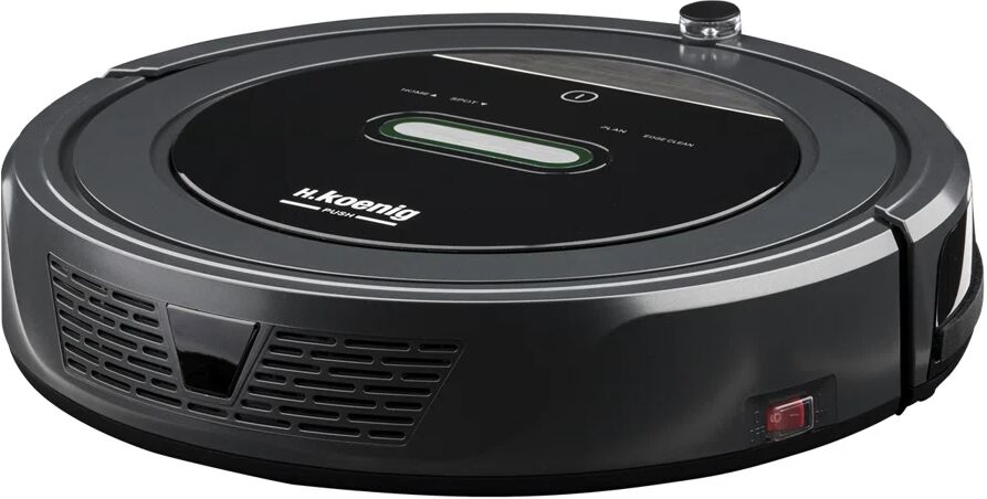 Photos - Vacuum Cleaner Symple Stuff Watermob Bagless Robotic Vacuum and Mop black/brown 35.0 H x