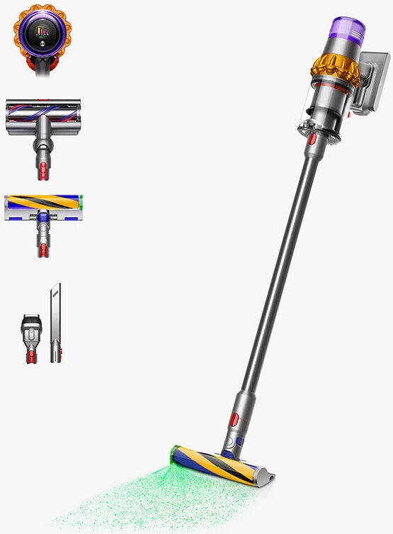 Dyson V15 ABSOLUTE DETECT 447033-01 Cordless Vacuum Cleaner Sv46 Yellow & Nickel