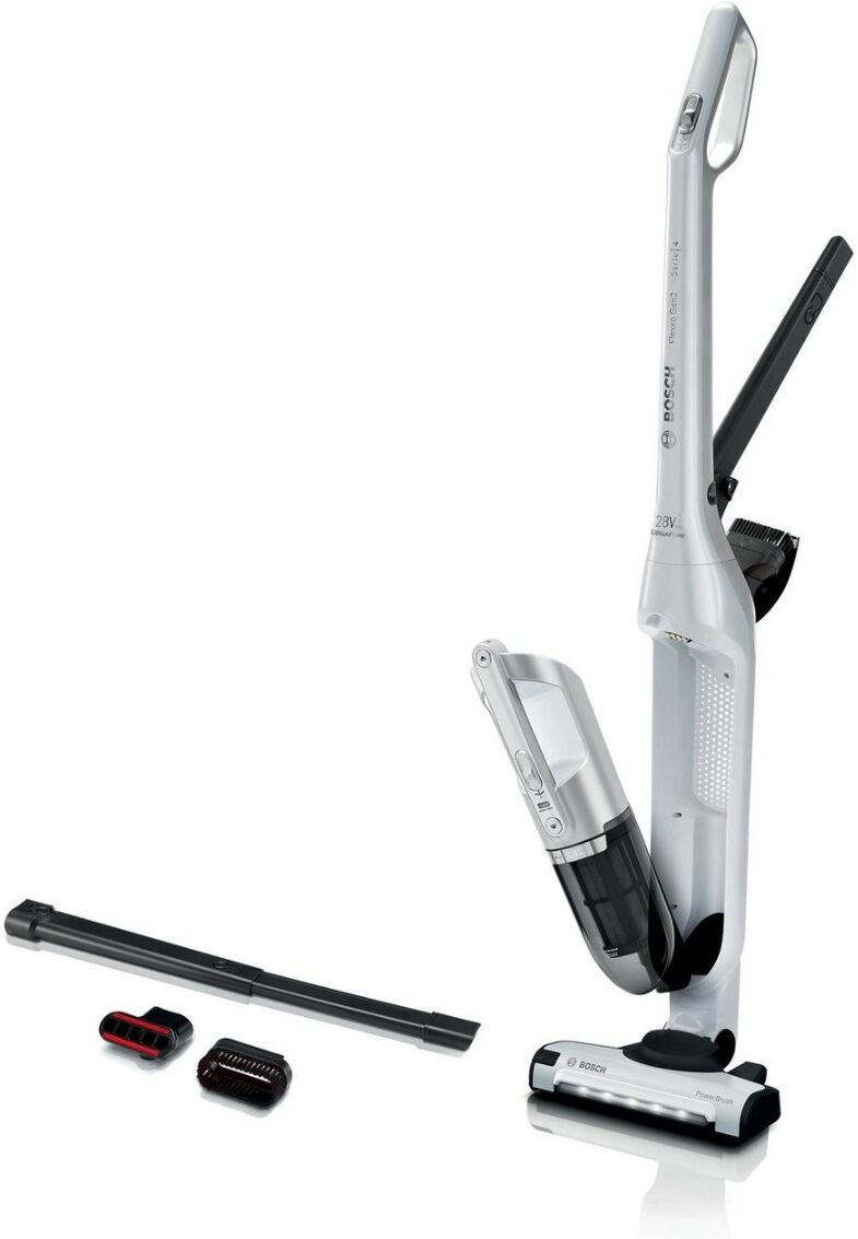 Bosch BBH3280GB Cordless Upright Vacuum Cleaner - 50 Minute Run Time - Silver/Grey