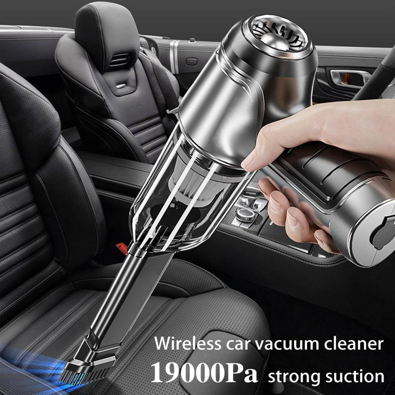 Phoenixs Car 2-In-1 Portable Strong Suction Vacuum Cleaner Household Appliances Car Vacuum Cleaner Wireless Handheld Car Vacuum Cleaner Vacuum Blowing