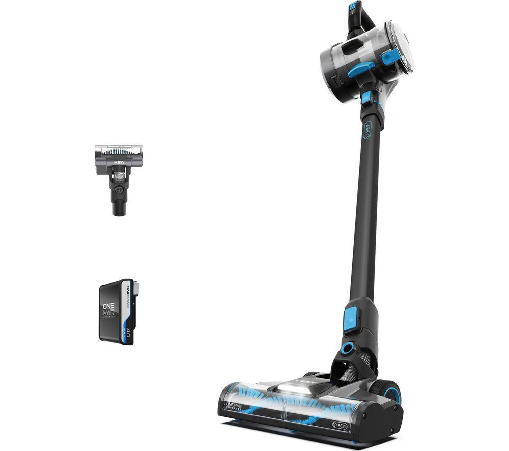 VAX Blade 4 Pet CLSV-B4KP Cordless Vacuum Cleaner  Graphite & Blue, Blue,Silver/Grey