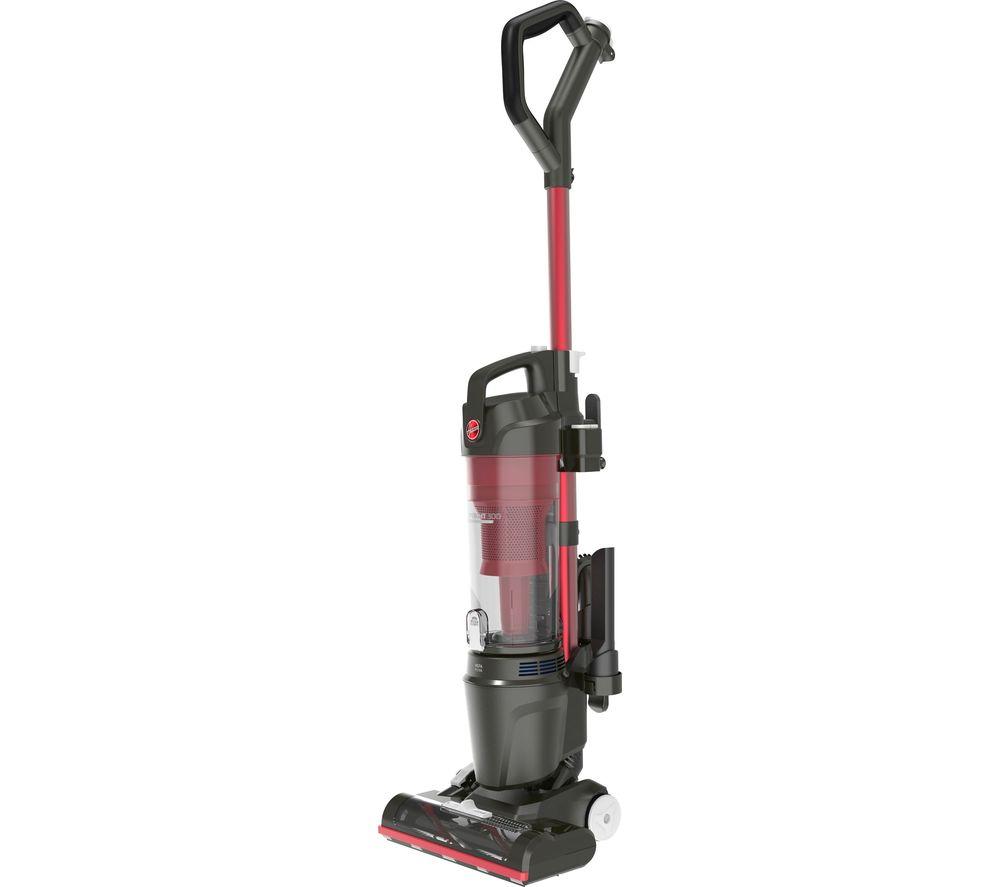 HOOVER H-Upright 300 HU300RHM Home Upright Bagless Vacuum Cleaner - Red & Grey, Silver/Grey,Red