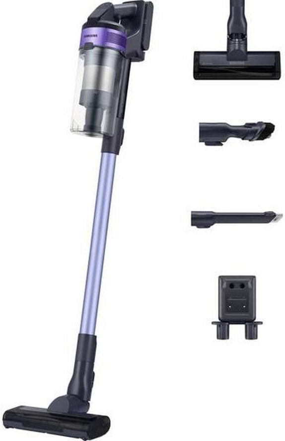 SAMSUNG Jet 60 Turbo Cordless Vacuum Cleaner with Jet Fit Brush - Teal Violet & Cotta Black, Black