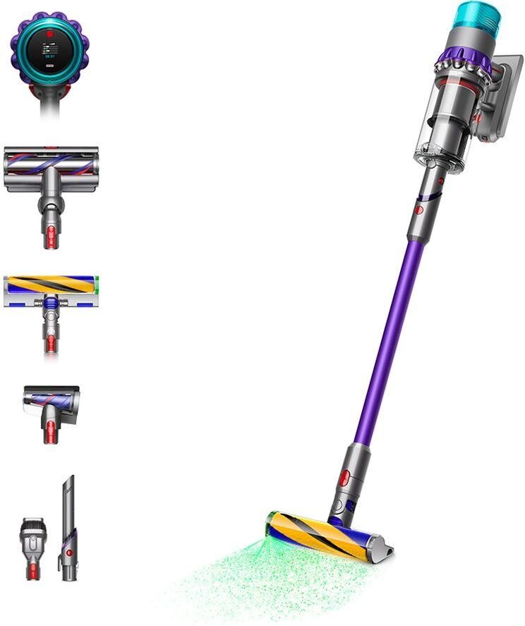 DYSON Gen5detect Absolute Cordless Vacuum Cleaner - Nickel & Blue, Blue,Silver/Grey