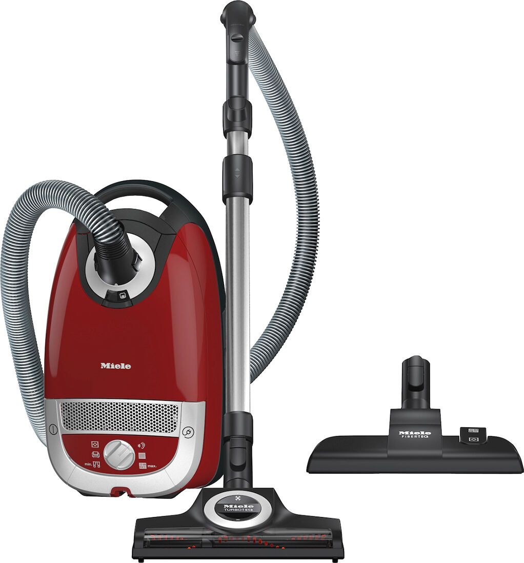 Miele Complete C2 Cat & Dog Cylinder Vacuum Cleaner - Mango Red