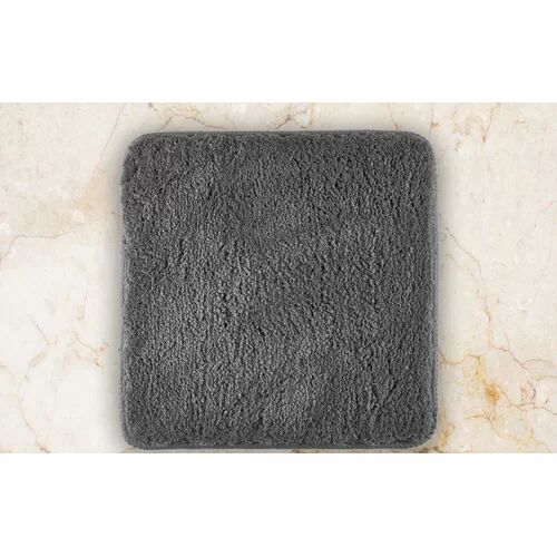 Ebern Designs Allbritton Bath Mat Ebern Designs Colour: Grey, Size: 50 x 80cm  - Size: Rectangle 80 x 150cm