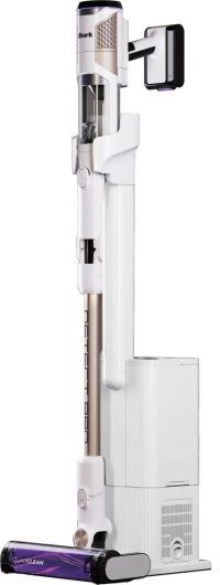 Shark IW3611UKT Detect Pro Cordless Vacuum Cleaner Auto-Empty System 2L - 60 Minutes Run Time - White/Brass