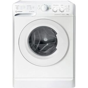 Indesit - Bullauge-Waschmaschine 9 kg 1200 U/min weiß - MTWC91284WEU