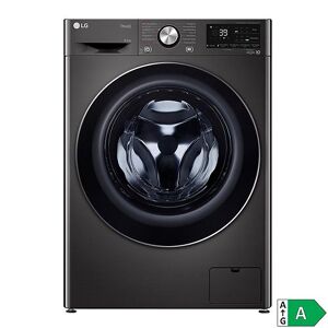 LG Waschmaschine 8,5kg, EEK A Slim Fit, Black Steel ThinQ® App F2WV9082B