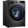 A (A bis G) LG Waschmaschine "F4WV708P2BA" Waschmaschinen TurboWash - Waschen in nur 39 Minuten grau (anthrazit) Frontlader