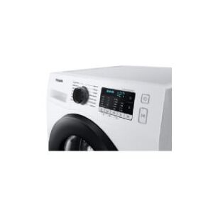 Samsung WW70TA026AE - Vaskemaskine - bredde: 60 cm - dybde: 55 cm - højde: 85 cm - frontbetjening - 7 kg - 1200 rpm - hvid med sort dør