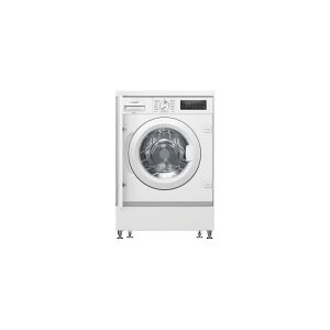 Siemens iQ700 WI14W443 - Vaskemaskine - indbygget - bredde: 59.6 cm - dybde: 57.4 cm - højde: 81.8 cm - frontbetjening - 55 liter - 8 kg - 1400 rpm - hvid