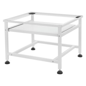 ML-Design Soporte universal para lavadora o secadora alto blanco