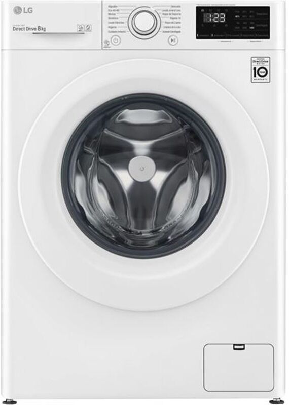 Lg f4wv3008n3w lavadora frontal 8kg 1400rpm c blanco