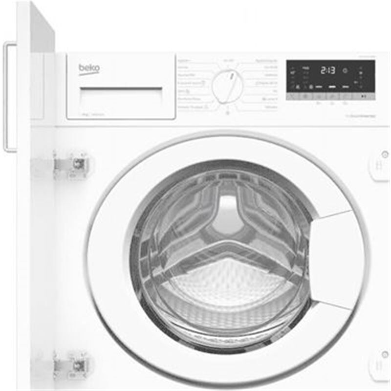 Beko witv 8712 xw0 lavadora integración prosmart r 8kg 1400rpm