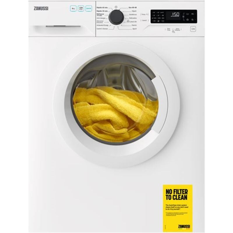 Zanussi zaf824g1w lavadora carga frontal 8kg a (1200rp