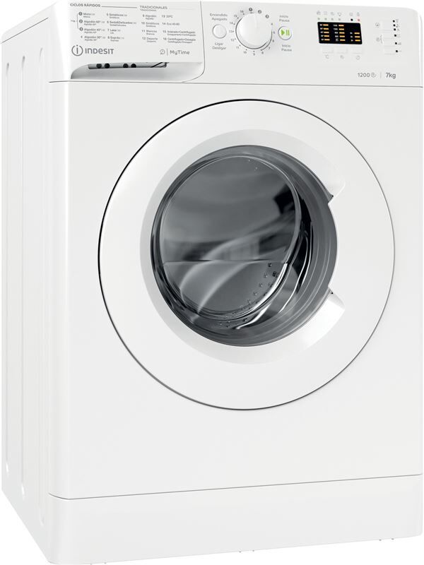 Indesit mtwa71252wspt lavadora clase e 7 kg 1200 rpm