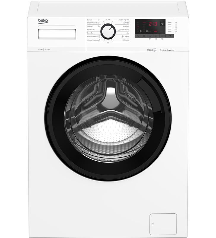 Beko wra7615xw lavadora carga frontal 7kg 1200rpm clase a libre instalacion