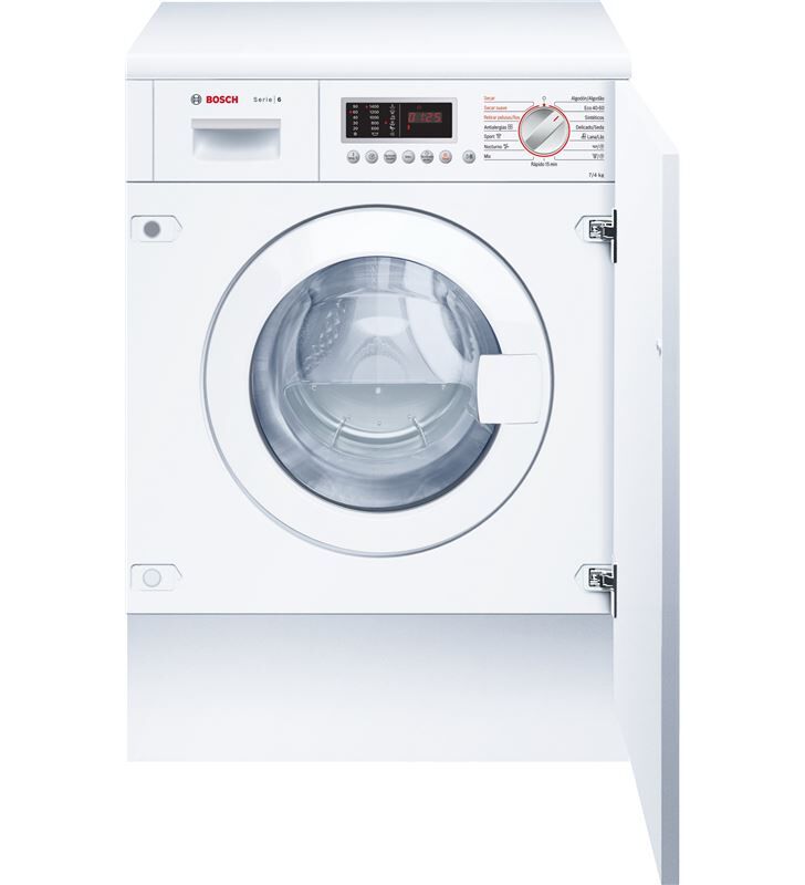 Bosch wkd28543es - lavadora secadora integrada de 7 y 4 kg 1400 rpm