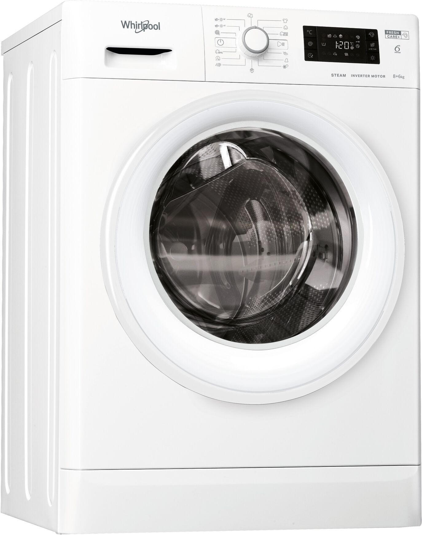 Whirlpool FWDG 861483E WV EU kuivaava pyykinpesukone