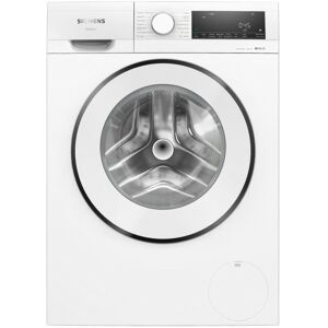 Lave-linge hublot Siemens WG42G101FR iQ500 - 9 kg - Induction - L59,8cm - 1200 trs/min - Blanc - Publicité