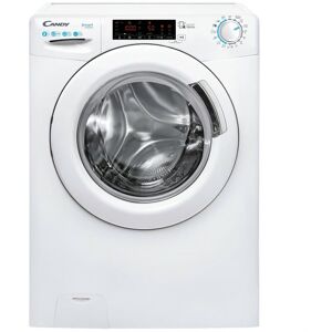 Lave-linge hublot Candy cs 128TXME-S - 8 kg - Induction - L60cm - 1200 trs/min - Classe a - Blanc - Publicité