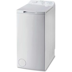 Indesit - Lave-linge top BTWL50300FRN - Blanc - Publicité