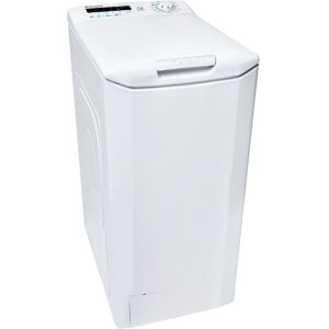 Lave-linge top 7kg 1200 tours/min blanc Candy CST272DE/1-47 - blanc - Publicité