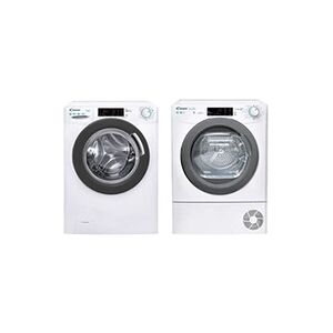 Candy pack lave linge frontal 13kg 1400trsmin simplyfi sèche linge frontal condensatio - Publicité