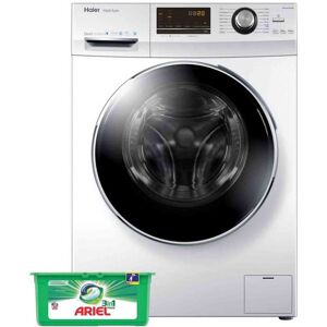 HAIER Lave-linge frontal 10kg 1400trs/min Direct Motion Machine à laver hublot - Publicité