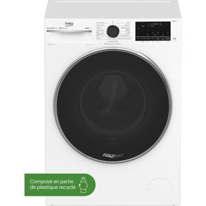 Lave linge hublot BEKO B5WFT510419W Fibercatcher - Publicité