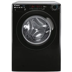 Candy SMART Pro CSWS496TWMBBE-47 - Machine à laver séchante - largeur : 60 cm - profondeur : 54 cm - hauteur : 85 cm - chargement frontal - 66 litres - 9 kg - 1400 tours/min - noir Noir - Publicité