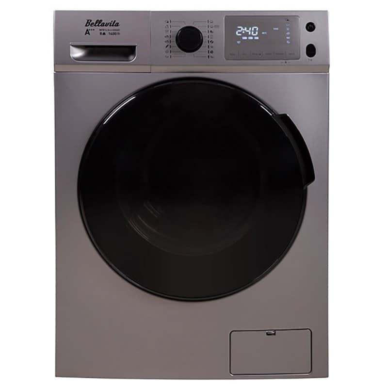 BELLAVITA Lave-linge hublot 8 kg BELLAVITA WF 814 B S566C