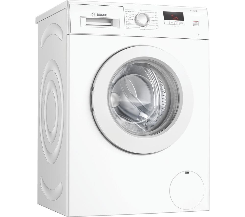 Bosch Serie 2 WAJ28008GB 7 kg 1400 Spin Washing Machine - White, White