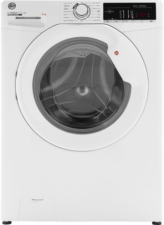 Hoover H-Wash 300 H3W49TE NFC 9 kg 1400 Spin Washing Machine - White, White