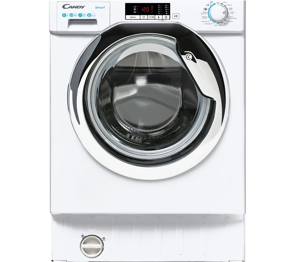 Candy CBW 48D2XCE Integrated 8 kg 1400 Spin Washing Machine