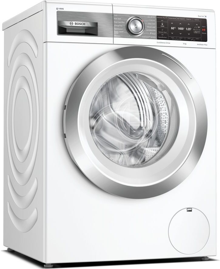 Bosch Serie 8 WAV28EH3GB WiFi-enabled 9 kg 1400 Spin Washing Machine - White, White