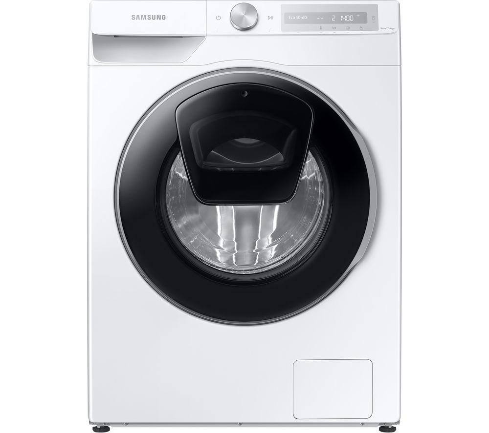 SAMSUNG Series 6 AddWash + Auto Dose WW90T684DLH/S1 WiFi-enabled 9 kg 1400 Spin Washing Machine - White, White