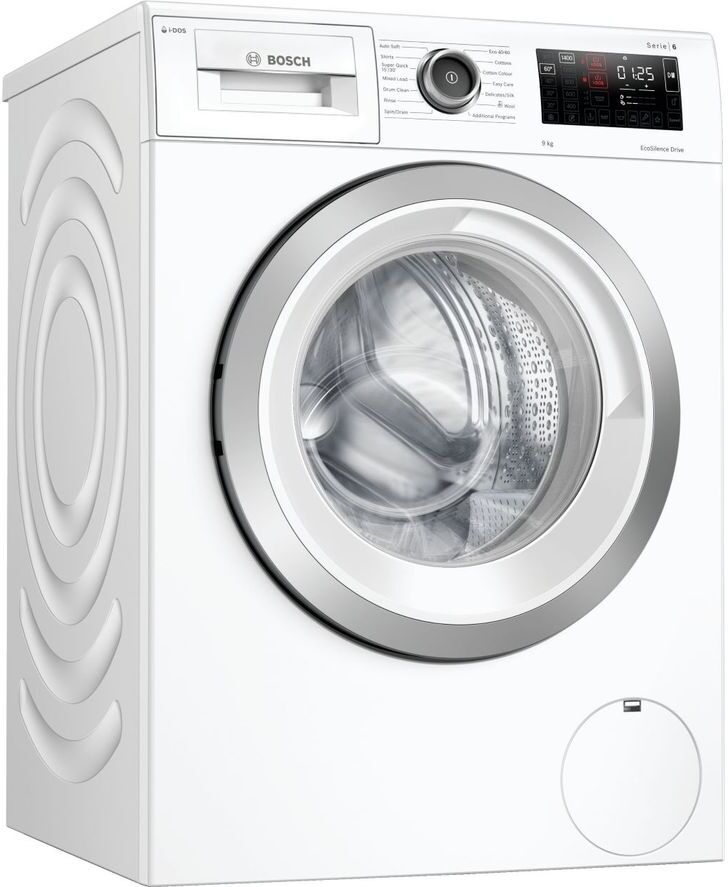 Bosch Serie 6 i-DOS WAU28PH9GB WiFi-enabled 9 kg 1400 Spin Washing Machine - White, White