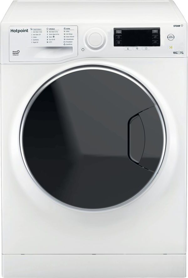 Hotpoint Ultima S-Line RD 1076 JD UK N 10 kg Washer Dryer - White, White