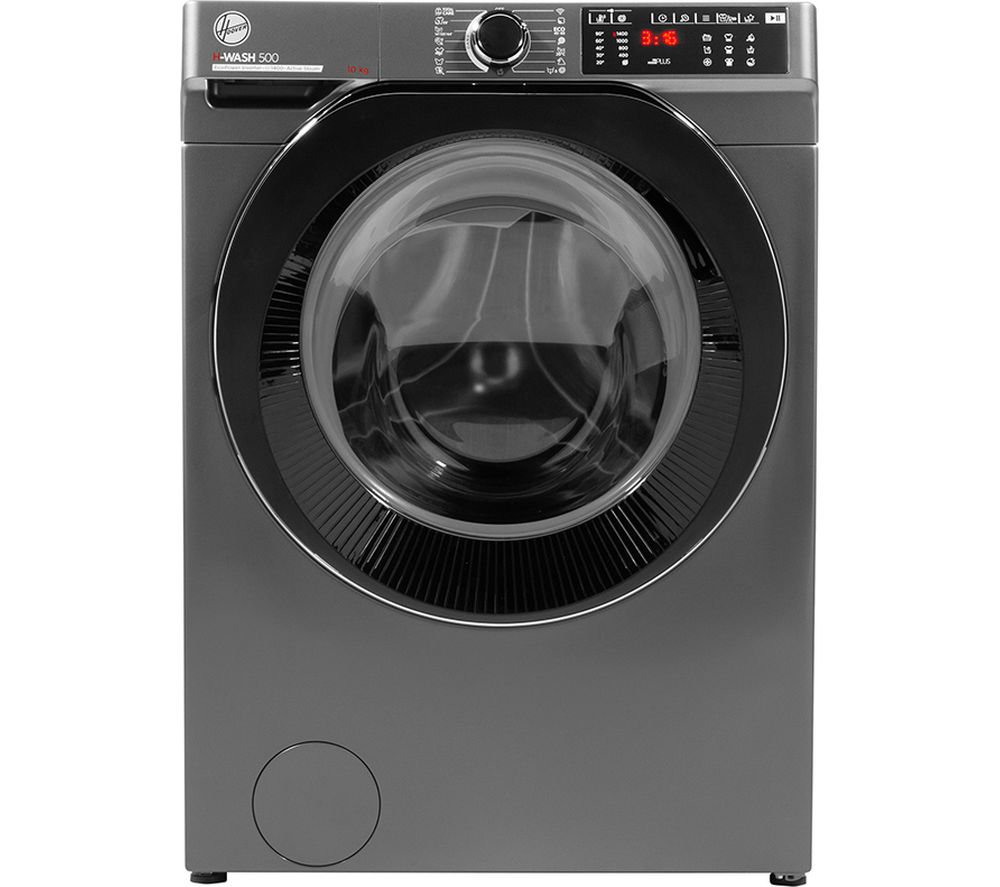 Hoover H-Wash 500 HWB410AMBCR WiFi-enabled 10 kg 1400 Spin Washing Machine - Graphite, Graphite