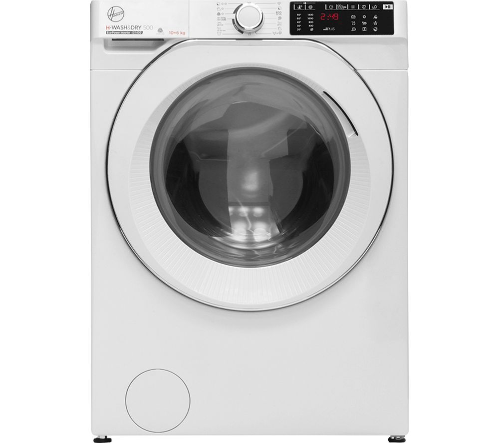 Hoover H-Wash 500 HDB 4106AMC WiFi-enabled 10 kg Washer Dryer - White, White