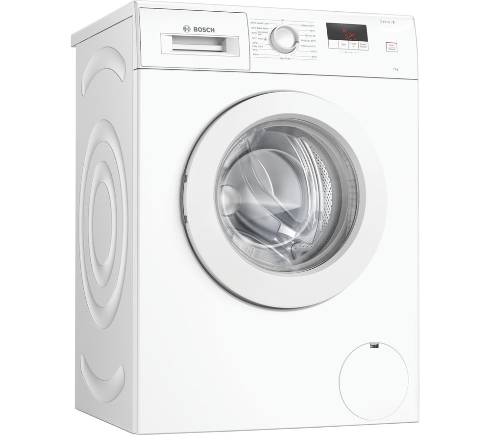 Bosch Serie 2 WAJ24006GB 7 kg 1200 Spin Washing Machine - White, White