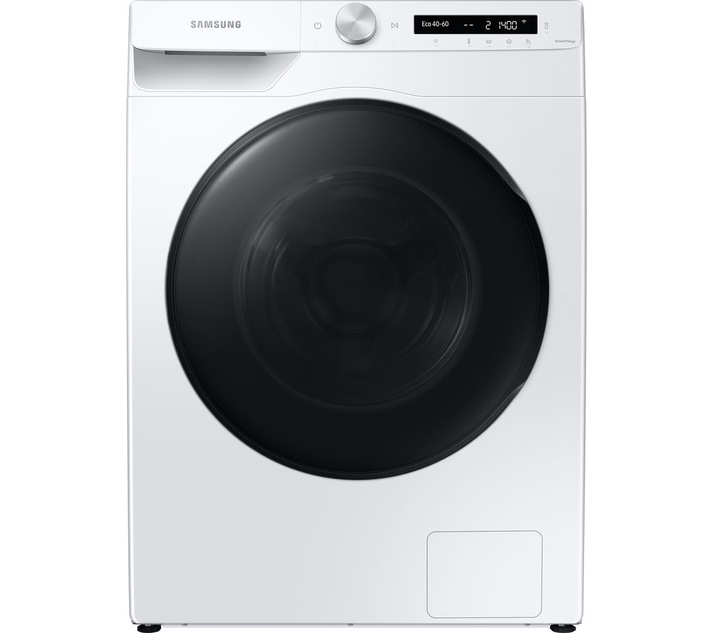 SAMSUNG Series 5+ Auto Dose WD80T534DBW/S1 WiFi-enabled 8 kg Washer Dryer - White, White