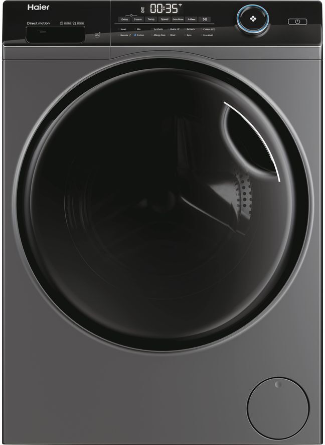 HAIER I-Pro Series 5 HW100-B14959S8U1UK WiFi-enabled 10 kg 1400 rpm Washing Machine - Anthracite, Anthracite