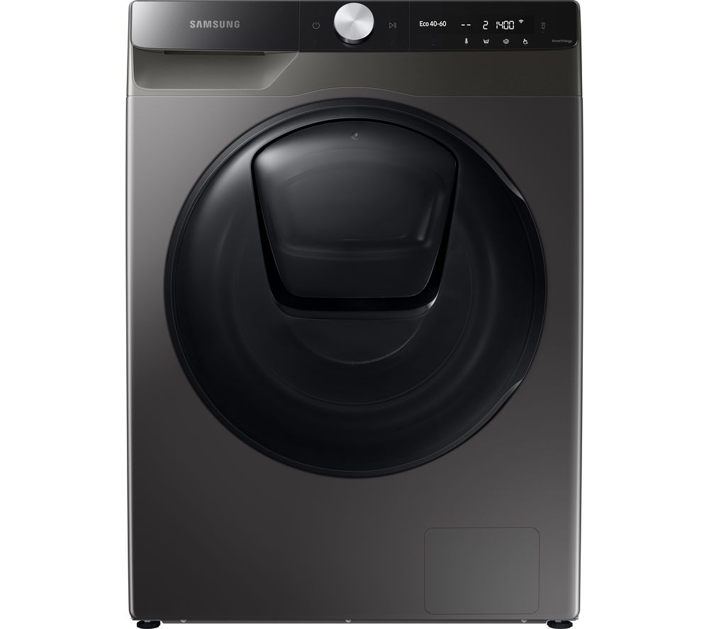 SAMSUNG Series 8 QuickDrive WW90T854DBX/S1 WiFi-enabled 9 kg 1400 Spin Washing Machine - Graphite, Graphite