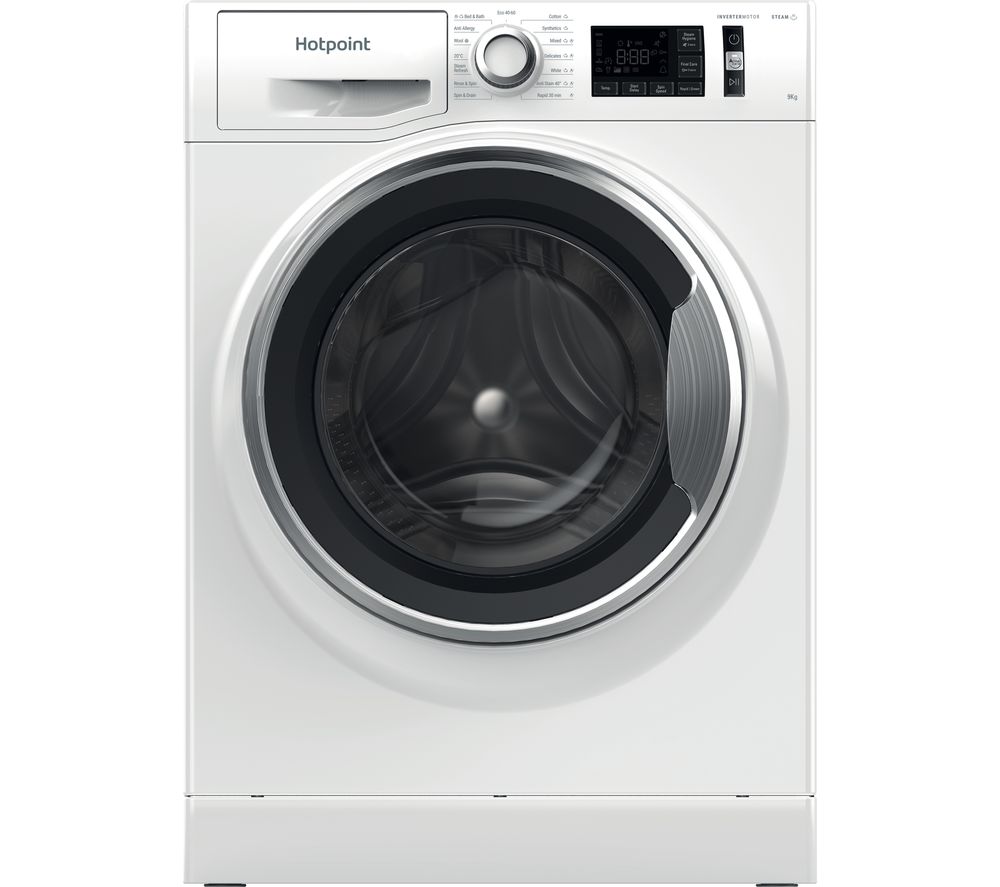 Hotpoint Activecare NM11 964 WC UK N 9 kg 1600 Spin Washing Machine - White, White