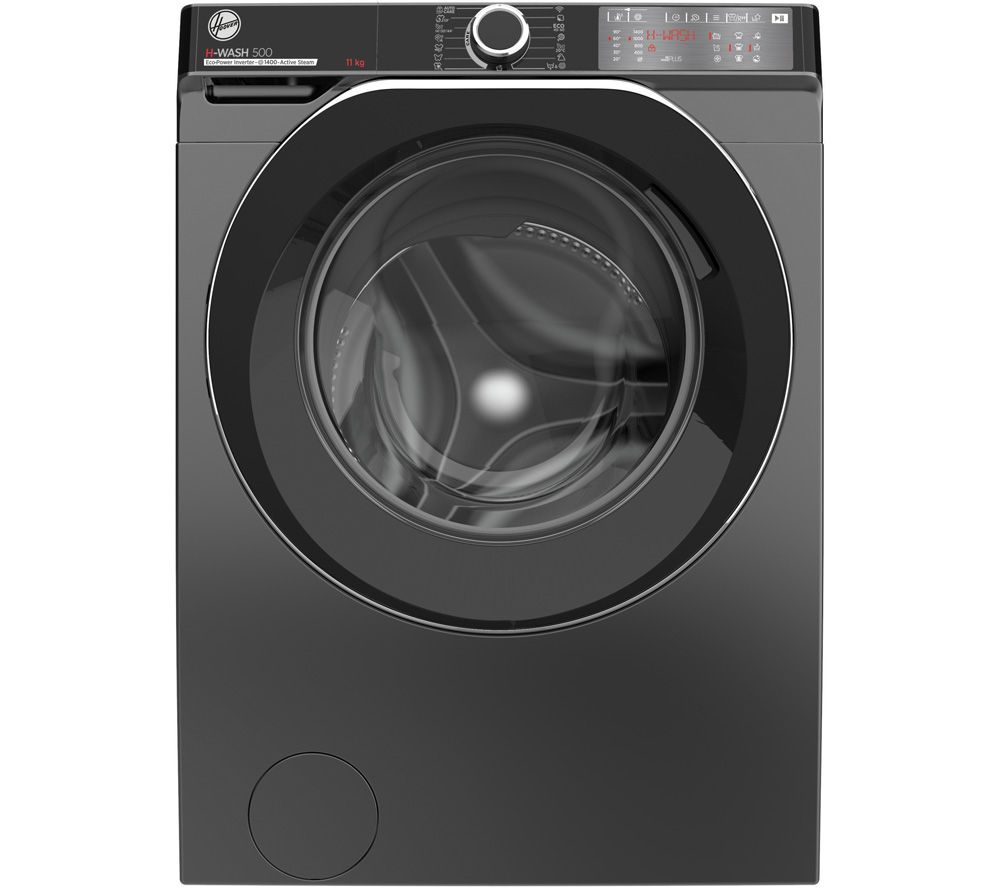 Hoover H-Wash 500 HWB 411AMBCR WiFi-enabled 11 kg 1400 Spin Washing Machine - Graphite, Graphite
